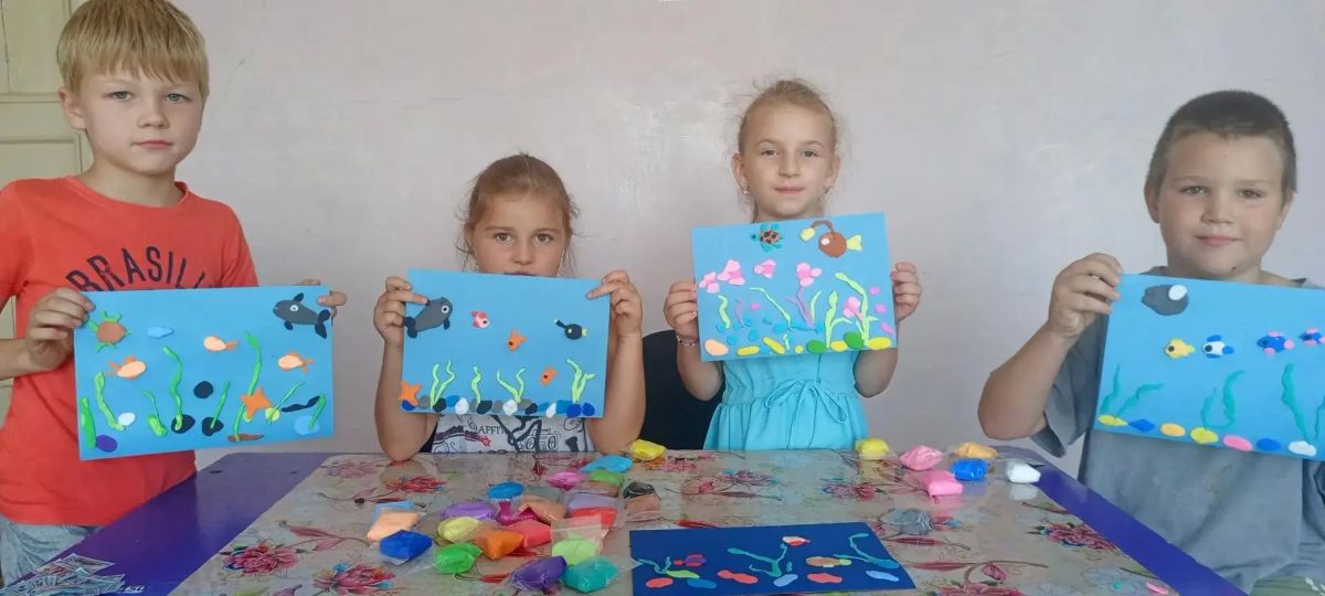 Подводное царство в детской фантазии Подводное царство в детской фантазии