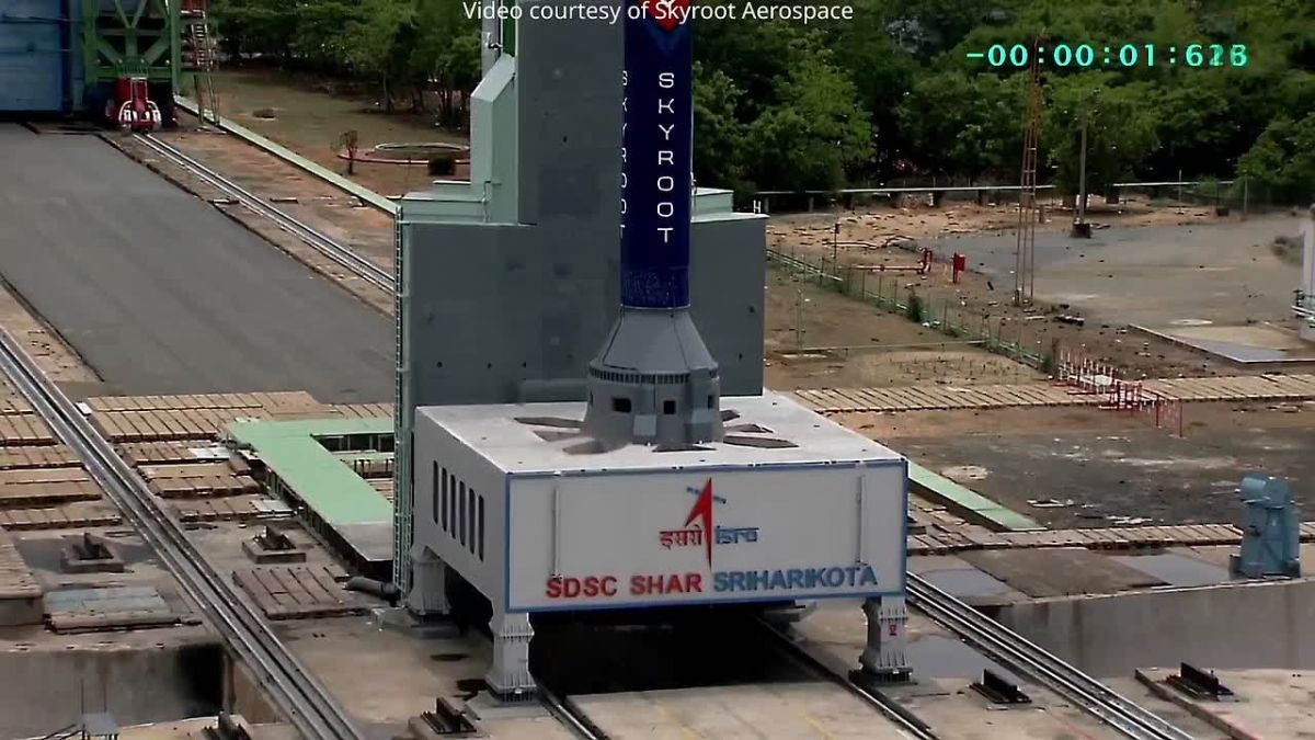 Индия впервые успешно запустила частную ракету в космос