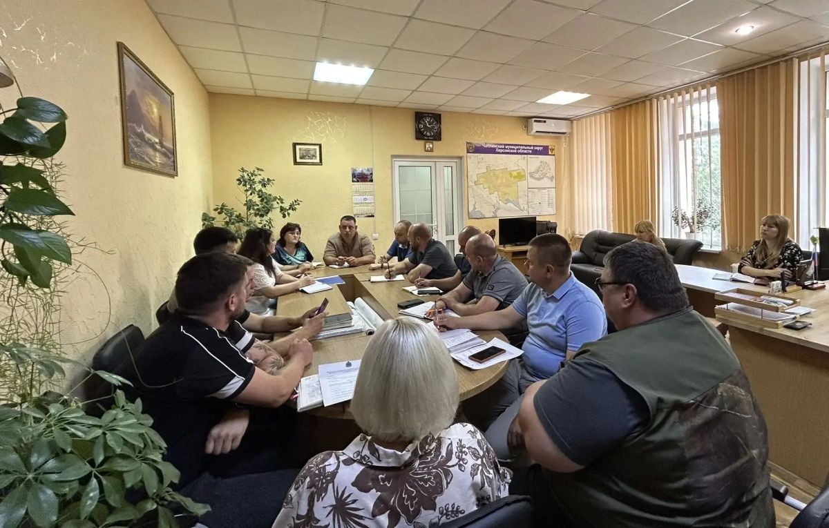 В Чаплинке прошло заседание комиссии по предупреждению и ликвидации чрезвычайных ситуаций и обеспечению пожарной безопасности на территории Чаплинского муниципального округа В Чаплинке прошло заседание комиссии по предупреждению и ликвидации чрезвычайных ситуаций и обеспечению пожарной безопасности на территории Чаплинского муниципального округа