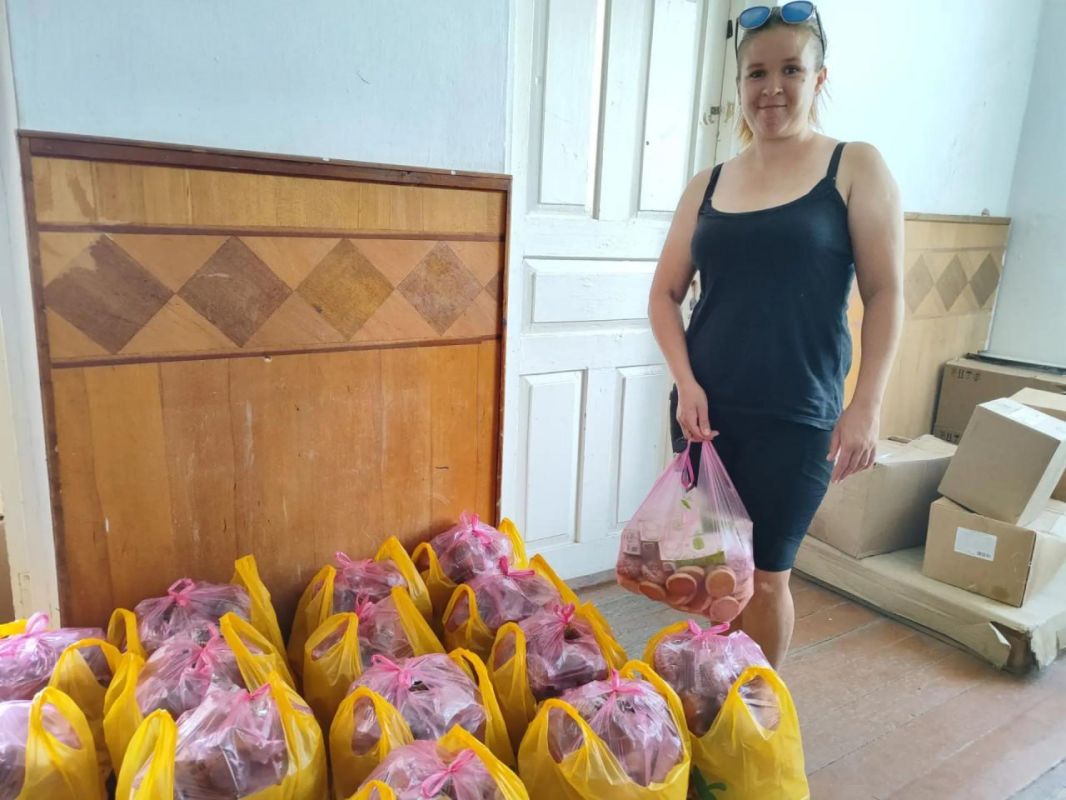 Александр Дудка: Продуктовые наборы многодетным семьям в Скадовском округе Александр Дудка: Продуктовые наборы многодетным семьям в Скадовском округе