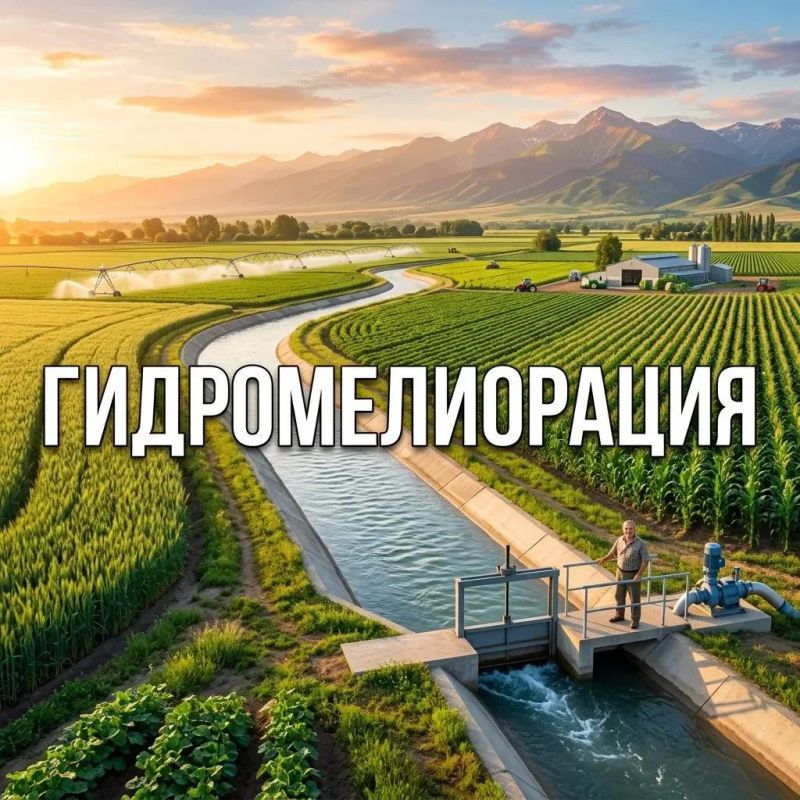 Гидромелиорация: управляй водными ресурсами, возвращай плодородие почвам и создавай будущее АПК!
