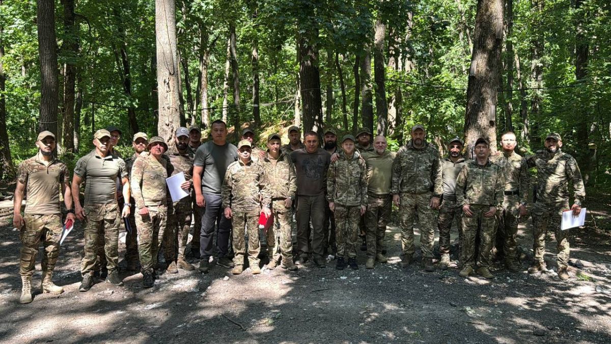 На курско-белогородском направлении навестили бойцов Добровольческой бригады «Ветераны» На курско-белогородском направлении навестили бойцов Добровольческой бригады «Ветераны»