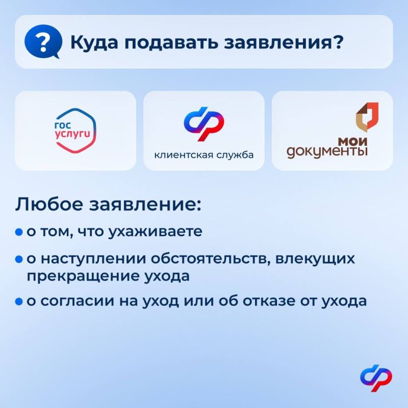 С 1 января 2027 года изменяется порядок подтверждения осуществления ухода за нетрудоспособными лицами С 1 января 2027 года изменяется порядок подтверждения осуществления ухода за нетрудоспособными лицами