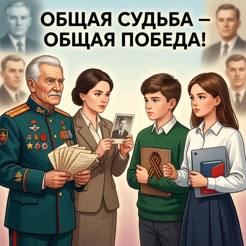 Разработан проект конкурса сочинений «Общая судьба — общая Победа»!