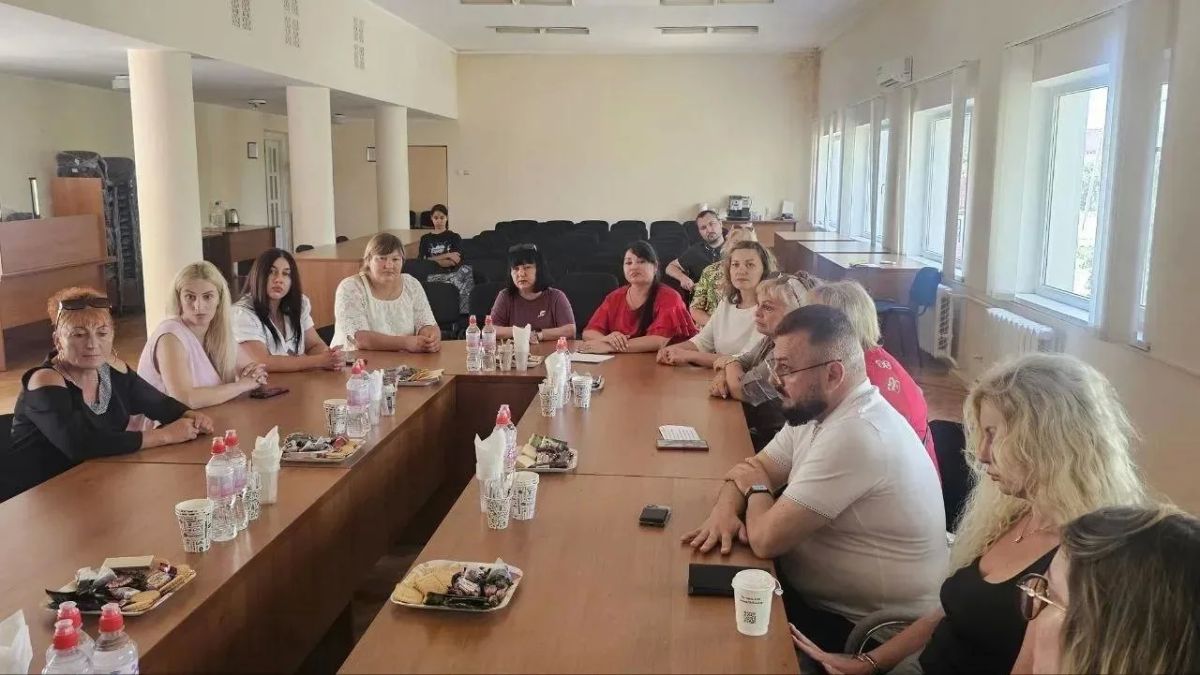 В Скадовском округе прошла встреча с семьями участников спецоперации В Скадовском округе прошла встреча с семьями участников спецоперации