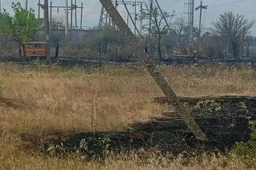 В Горностаевском округе после атаки БПЛА повреждена высоковольтная подстанция