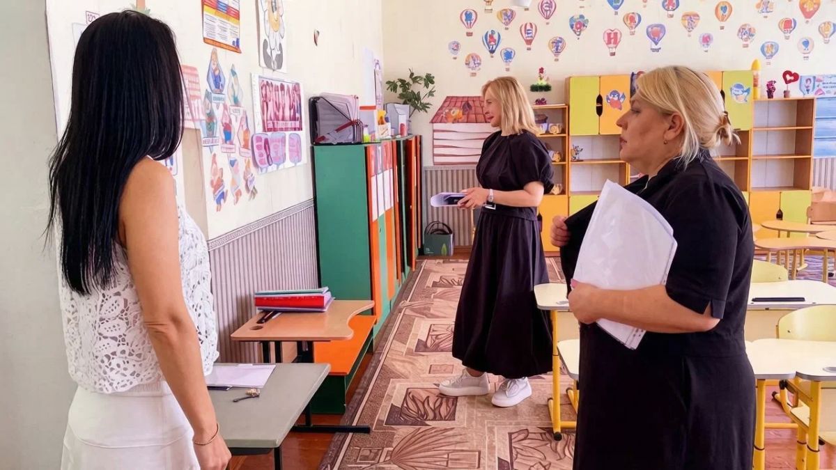В школах Херсонской области стартовала «Родительская приемка» Единой России В школах Херсонской области стартовала «Родительская приемка» Единой России