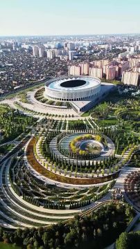 Геометрия зелени Парка Галицкого по-настоящему открывается лишь с высоты птичьего полёта