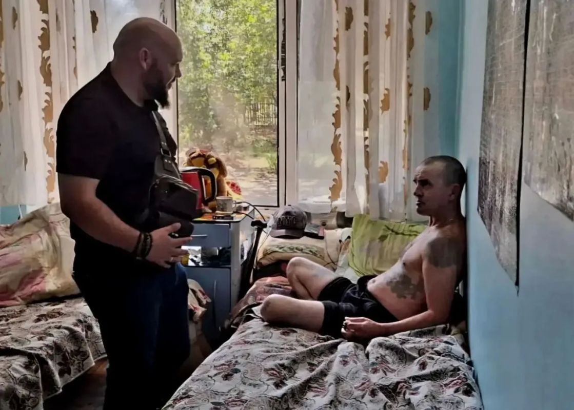 Сергей Георгиев: Продолжаем работу в Чаплинском гериатрическом пансионате Сергей Георгиев: Продолжаем работу в Чаплинском гериатрическом пансионате