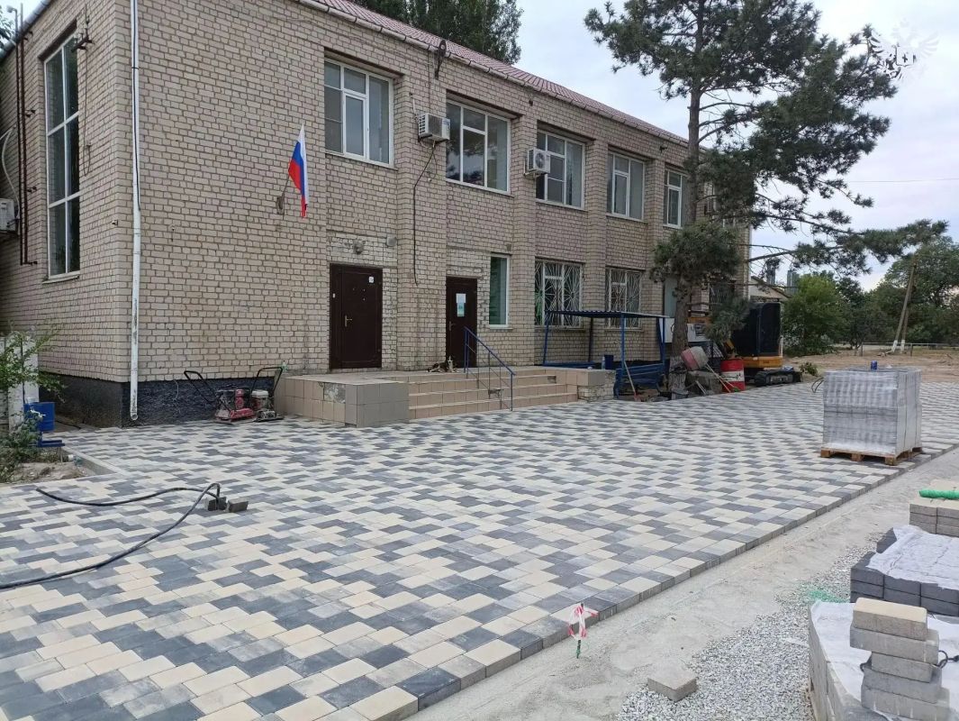 В Стрелковом благоустраивают центральную площадь