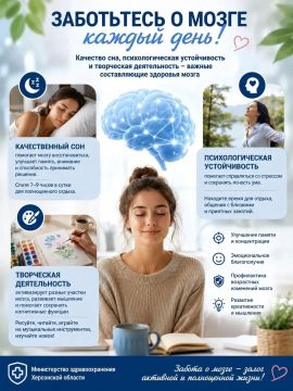 Здоровый мозг начинается с простых привычек