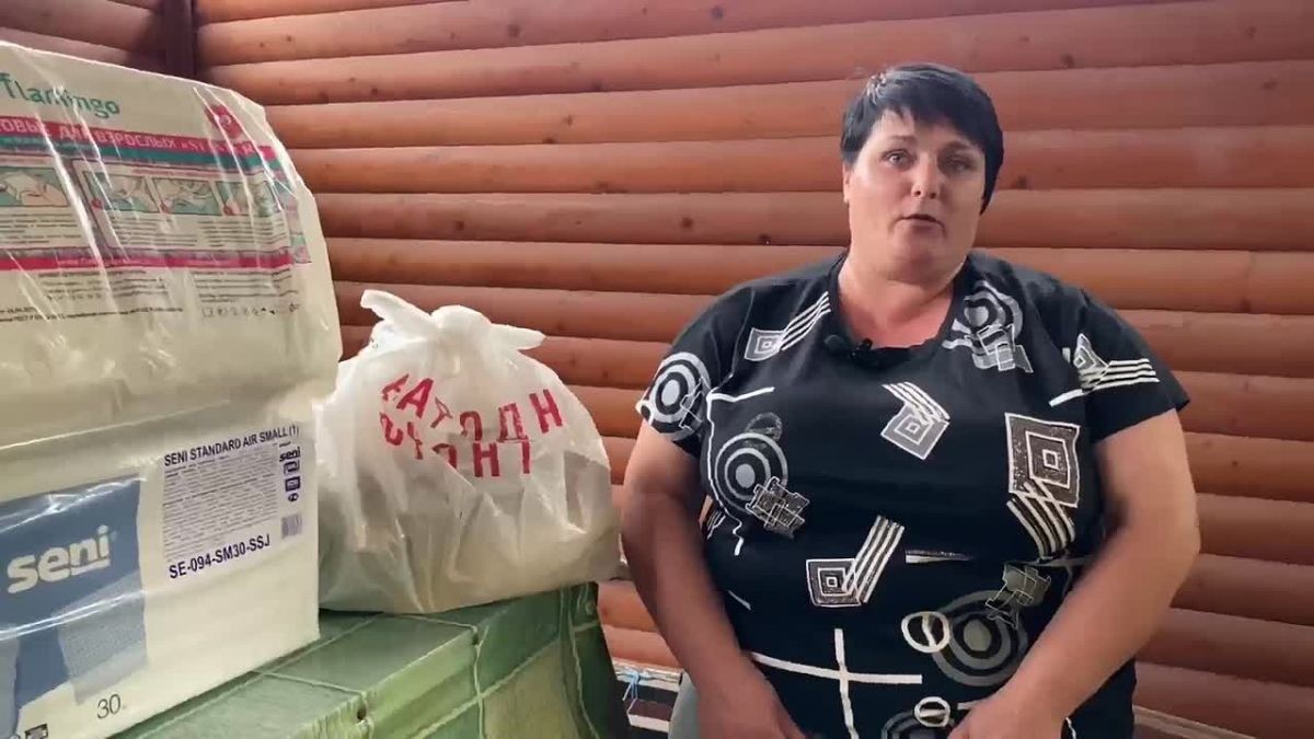 «Я решила, что буду волонтёром Народного фронта!», — как многодетная мама из Херсонщины помогает старикам и соседям
