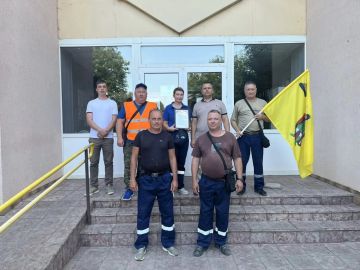 В Чаплинском муниципальном округе наградили бригаду МП «Водоканал города Рязани»