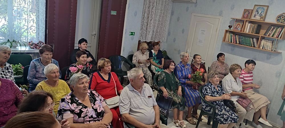 В отделении дневного пребывания граждан пожилого возраста и инвалидов ГБУ ХО «Великолепетихский комплексный центр социального обслуживания населения» состоялось культурно-досуговое мероприятие в рамках региональной программы... В отделении дневного пребывания граждан пожилого возраста и инвалидов ГБУ ХО «Великолепетихский комплексный центр социального обслуживания населения» состоялось культурно-досуговое мероприятие в рамках региональной программы...