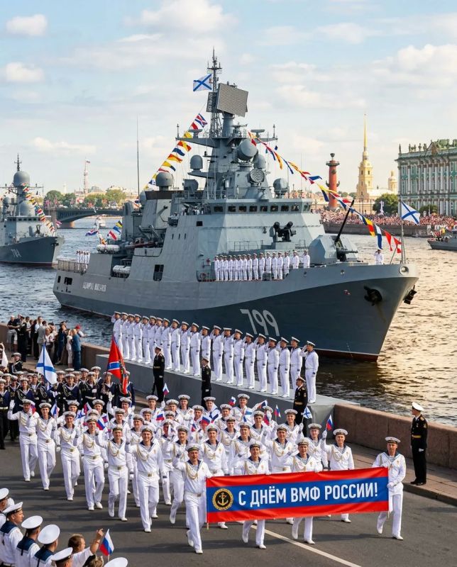 С Днём Военно-морского флота России!