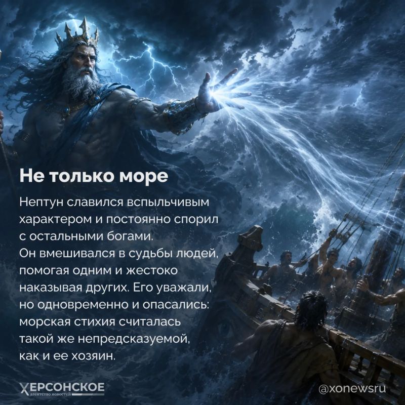 Одного из самых могущественных богов античности когда-то вовсе не считали повелителем морей Одного из самых могущественных богов античности когда-то вовсе не считали повелителем морей