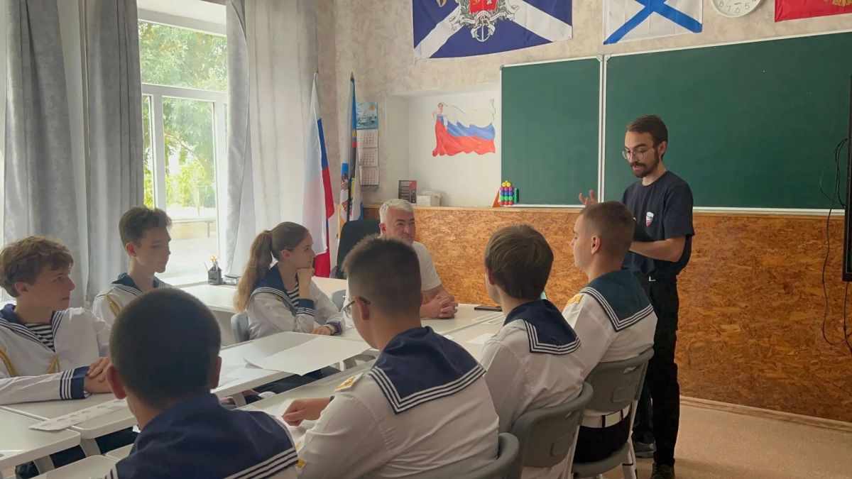 Павел Тропкин: В морском бое сразились кадеты Счастливцевской школы Павел Тропкин: В морском бое сразились кадеты Счастливцевской школы