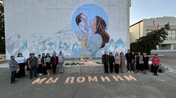 В Чаплинке прошла акция памяти детей — жертв войны в Донбассе