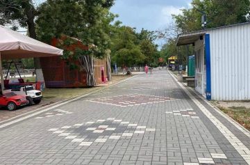В парке Геническа предложили восстановить колесо обозрения