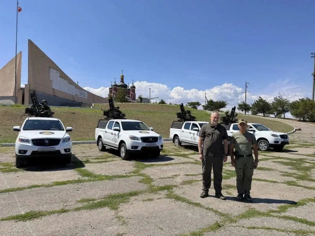 Бороться с вражескими беспилотниками помогут новые автомобили Бороться с вражескими беспилотниками помогут новые автомобили