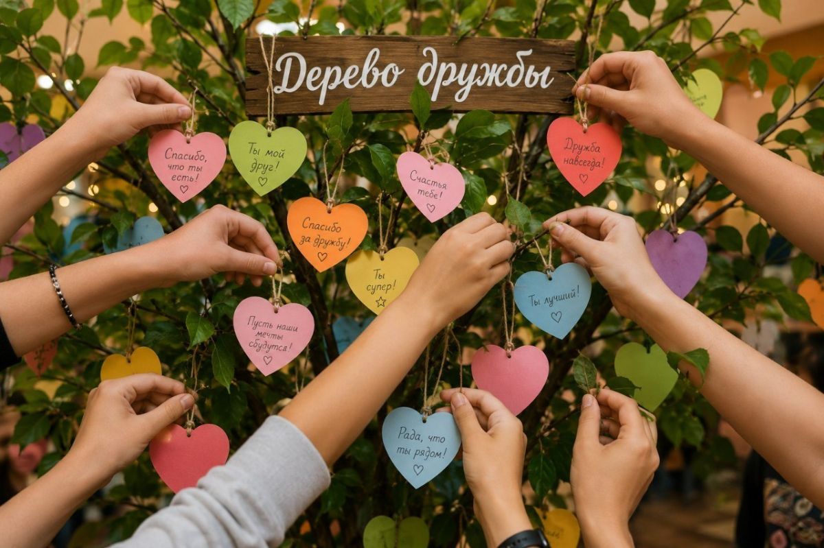 Акция «Дерево дружбы» — пусть доброты станет больше!