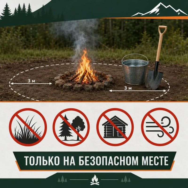 Отдыхайте на природе безопасно! Отдыхайте на природе безопасно!