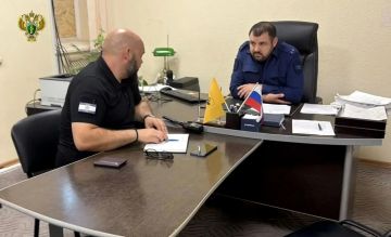Прокурор Скадовского района встретился с Уполномоченным по правам человека в Херсонской области