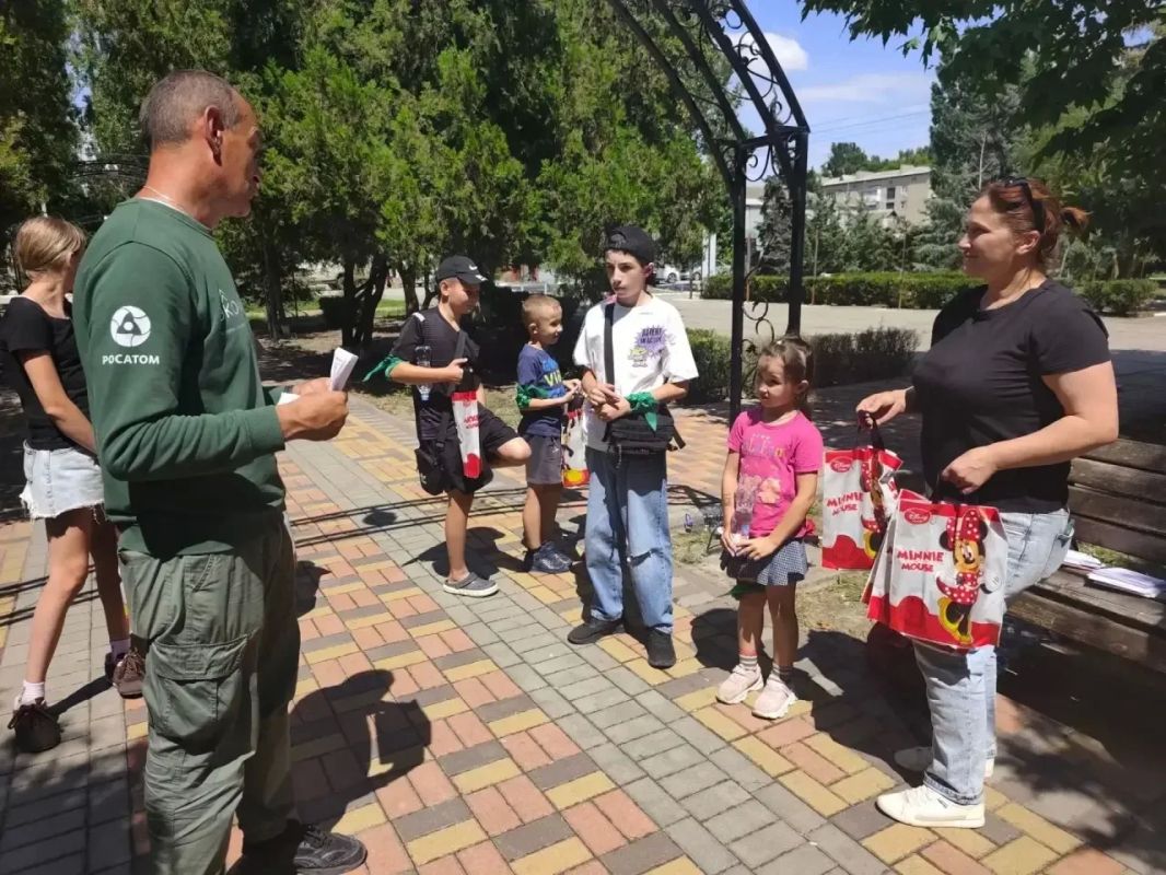 В Скадовске впервые сдали экологический норматив В Скадовске впервые сдали экологический норматив