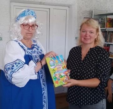 «Загадки старого сундучка» в Лазурненской библиотеке Скадовского округа