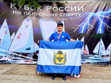 Спортсмен из Херсонской области стал призёром Кубка России по парусному спорту