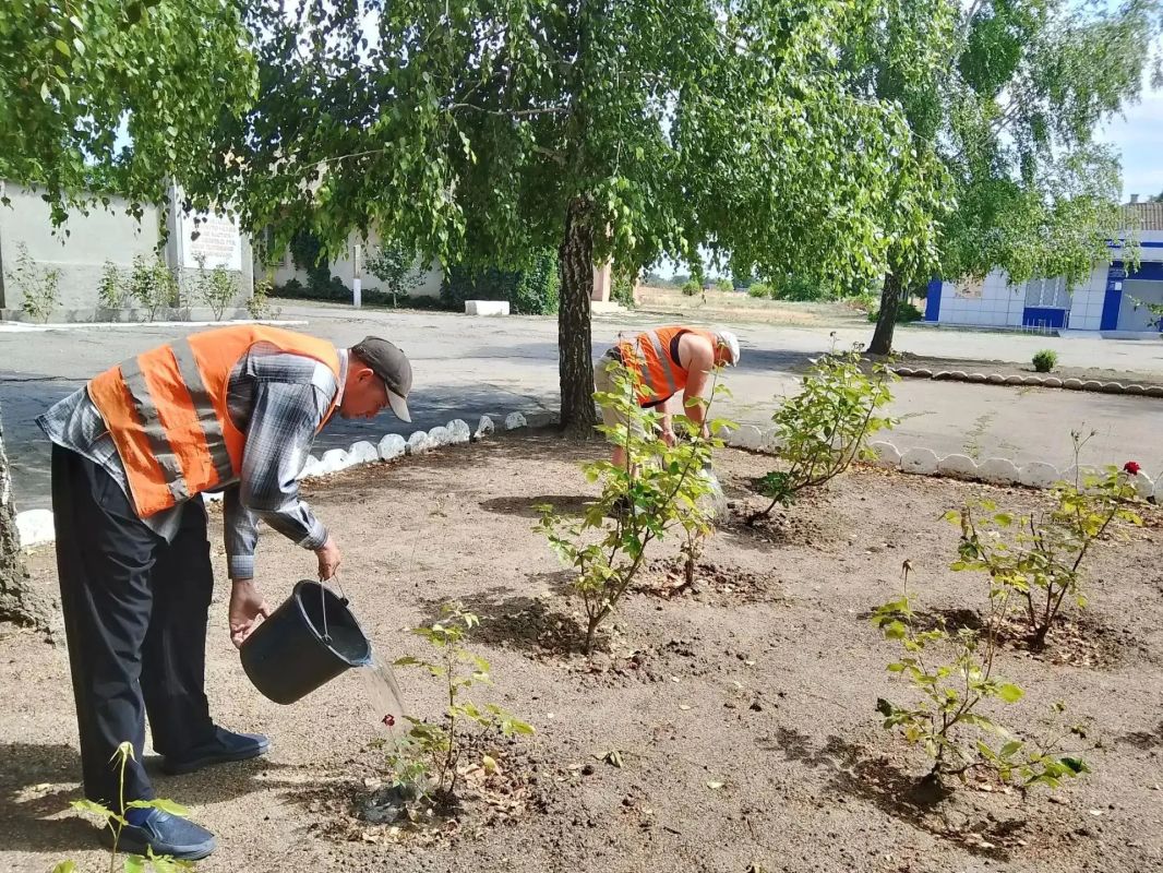 Ежедневная работа по благоустройству: что сделано 3 августа Ежедневная работа по благоустройству: что сделано 3 августа