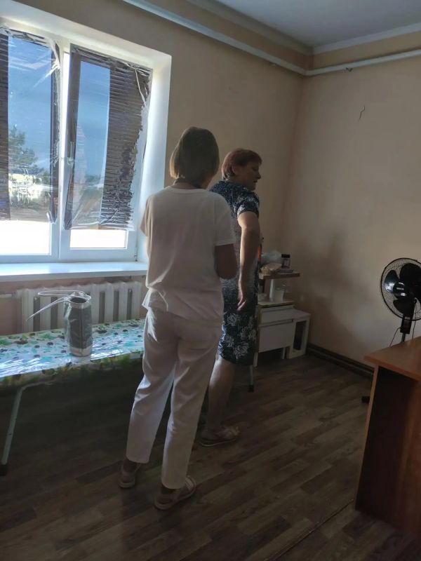 Врачи Горностаевской ЦРБ провели выездной прием в селе Константиновка