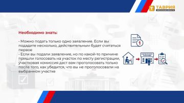 Избирком Херсонской области информирует граждан о механизме "Мобильный избиратель"