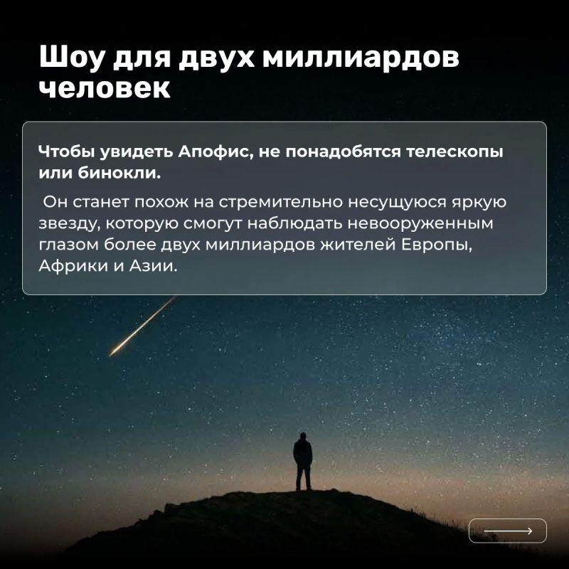 13 апреля 2029 года небо устроит настоящее космическое шоу 13 апреля 2029 года небо устроит настоящее космическое шоу