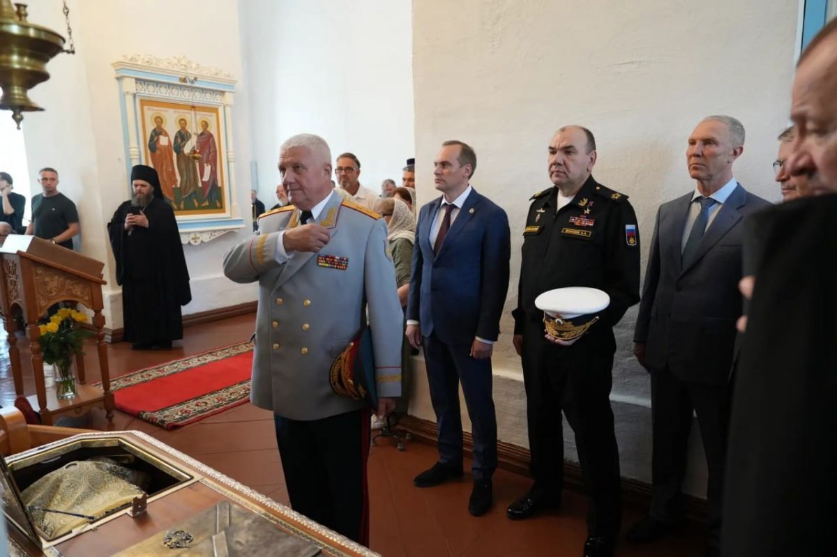 Владимир Сальдо посетил Мордовию на торжествах в честь 25-летия канонизации святого Фёдора Ушакова Владимир Сальдо посетил Мордовию на торжествах в честь 25-летия канонизации святого Фёдора Ушакова