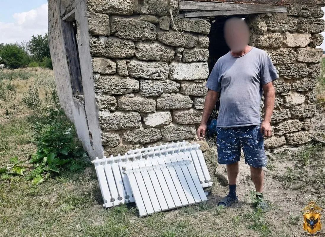 В Чаплинском округе раскрыта кража мебели и батарей из дома