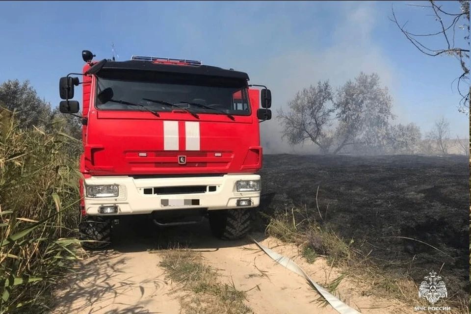 Рекордные 19 пожаров произошли за сутки в Херсонской области