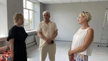Капитальный ремонт в Стрелковской школе на финишной прямой