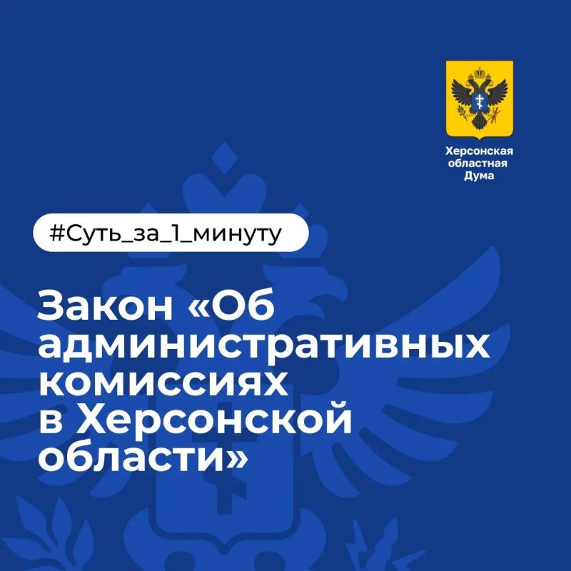 Закон об административных комиссиях в Херсонской области: объясняем суть за минуту