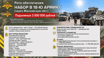 ПРЯМОЙ НАБОР В 18-Ю АРМИЮ! РОТА ОБЕСПЕЧЕНИЯ