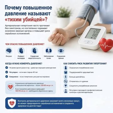 Почему повышенное давление называют «тихим убийцей»?