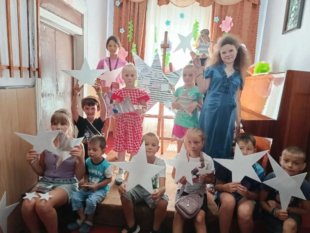 «100 фантазий в звездопад»: час интересного познания в филиале №1 КДЦ Великолепетихского МО ХО «100 фантазий в звездопад»: час интересного познания в филиале №1 КДЦ Великолепетихского МО ХО
