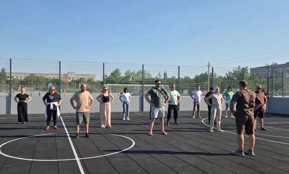 Зарядились бодростью на весь день! Зарядились бодростью на весь день!