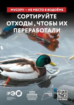 Мусору не место в водоёме. Пластиковая бутылка, оставленная на берегу, легко попадает в воду под действием ветра или дождя
