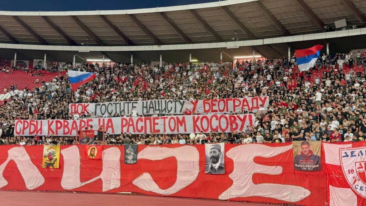 Фанатам «Црвены Звезды» не понравился визит Зеленского в Белград