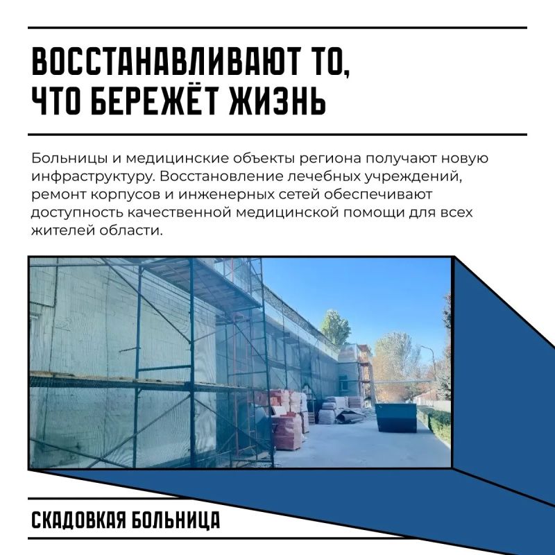 Не просто ремонт — возвращают жизнь целым городам и сёлам Не просто ремонт — возвращают жизнь целым городам и сёлам