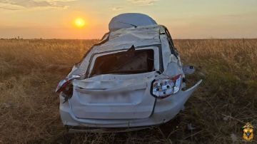 В Чаплынском округе полицейские устанавливают обстоятельства ДТП с пострадавшей