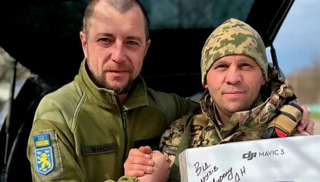Командир взвода БпС 102 бригады капитан Дмитрик Командир взвода БпС 102 бригады капитан Дмитрик