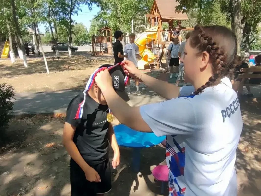 Праздник спорта и мороженого в Новотроицком Праздник спорта и мороженого в Новотроицком