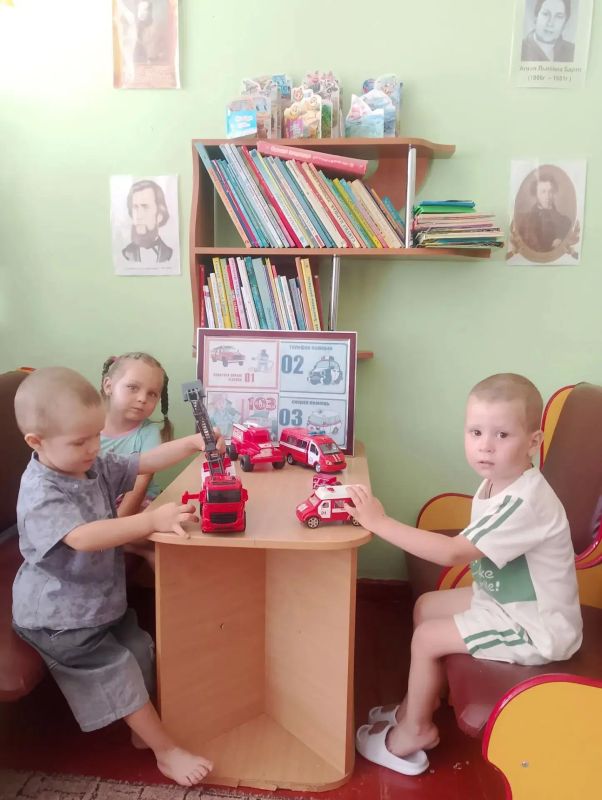 В детском саду Владимировки прошло занятие по пожарной безопасности В детском саду Владимировки прошло занятие по пожарной безопасности